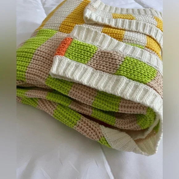 Brand new with tag Staud Seashore Dress in Capri Stripe Multi - Picture 9 of 11